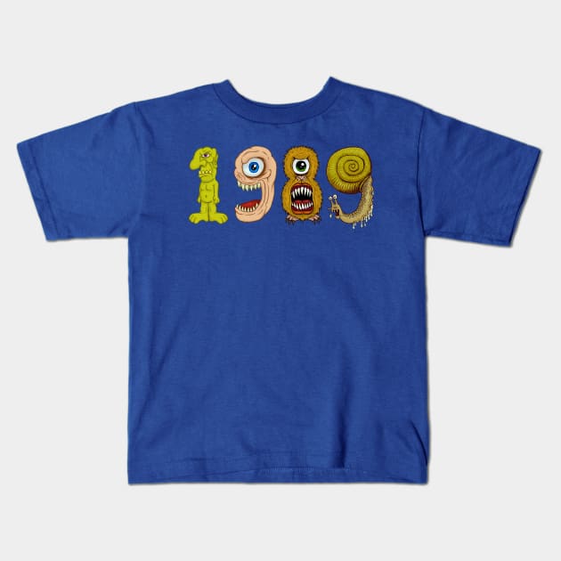 1989 Kids T-Shirt by MalcolmKirk